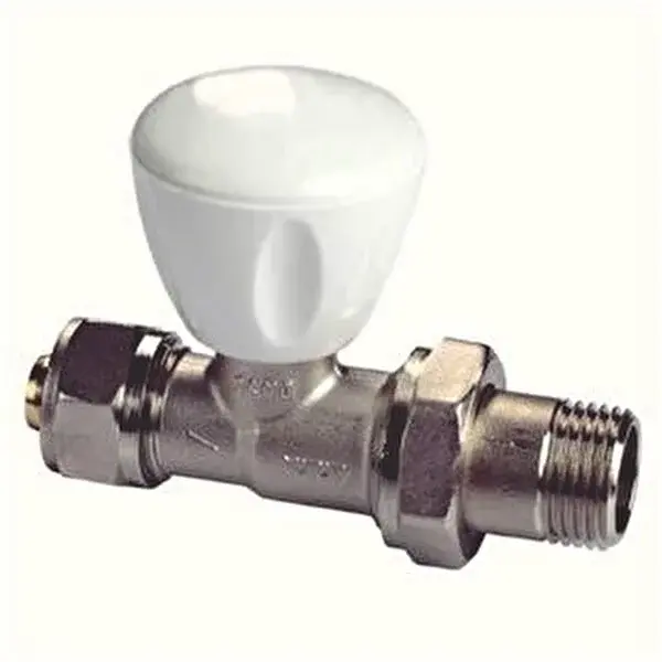 ECA Eca Rv3 Düz Radyatör Valfi ( Ø 16x2mm)pex Rv3 602120722 - Konya Tesisat ve Isı Pompası Ürünleri | Ertuğrul Mühendislik